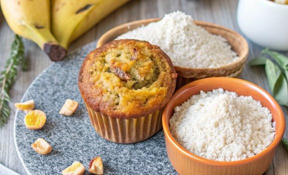 banana bread muffins