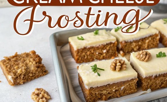 carrot cake bars with cream cheese frosting