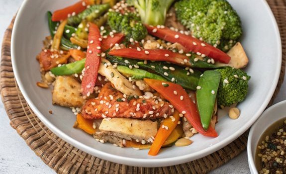 chicken and broccoli stir-fry