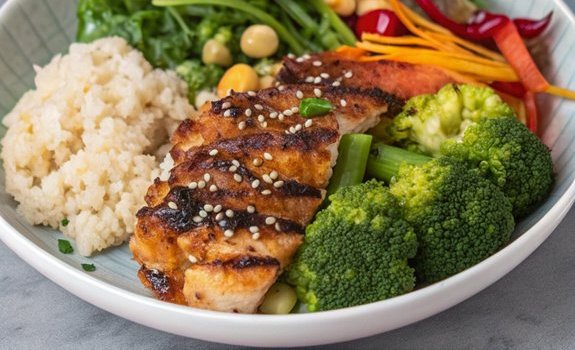 garlic miso chicken