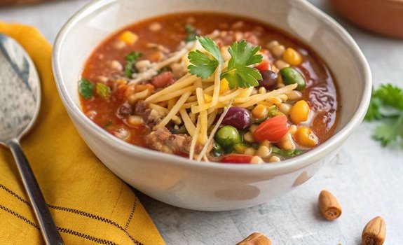 hearty crock pot cowboy soup