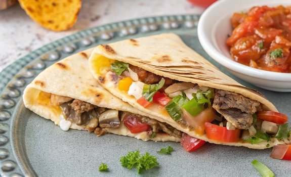 philly cheesesteak quesadilla