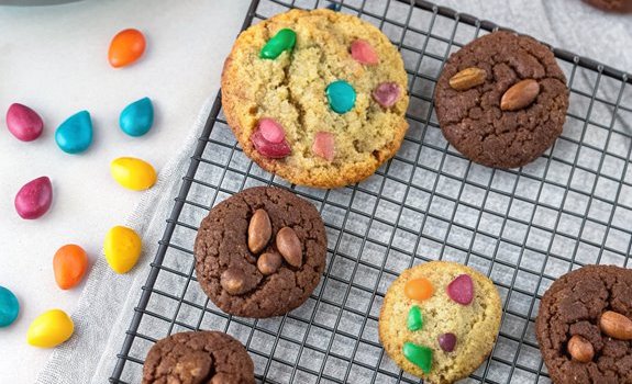 small batch almond joy cookies